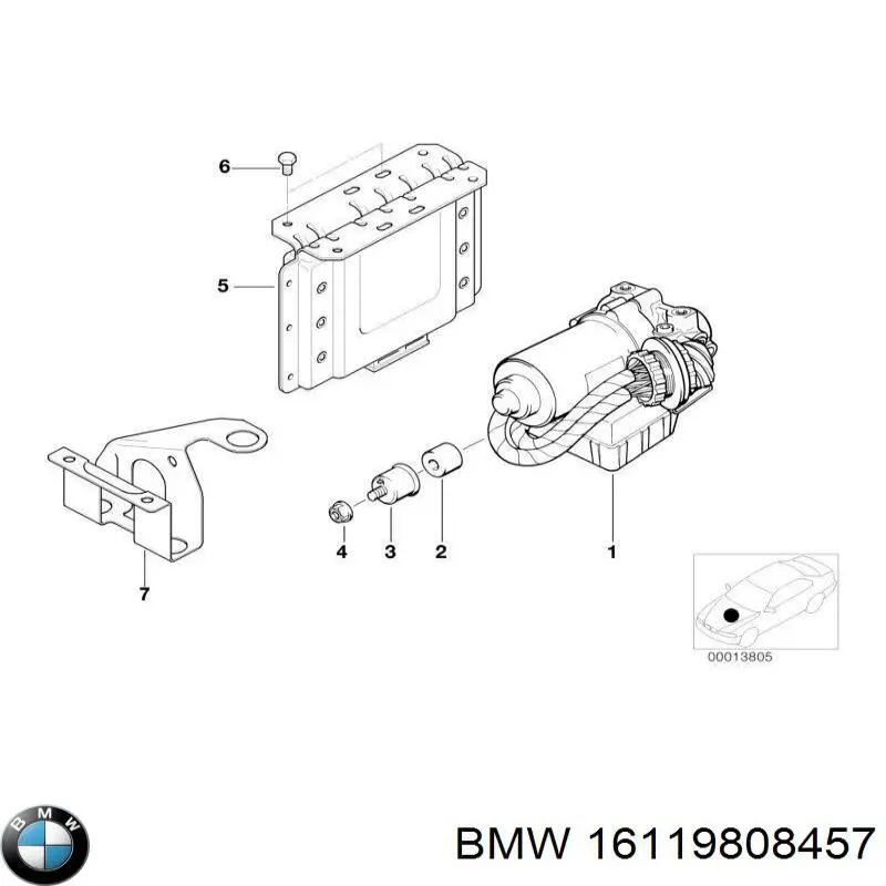  BMW 16119808457 preço, a partir de 1253,23 USD