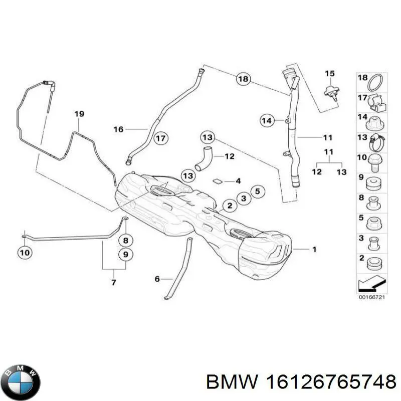 Compre 16126765748 BMW 
