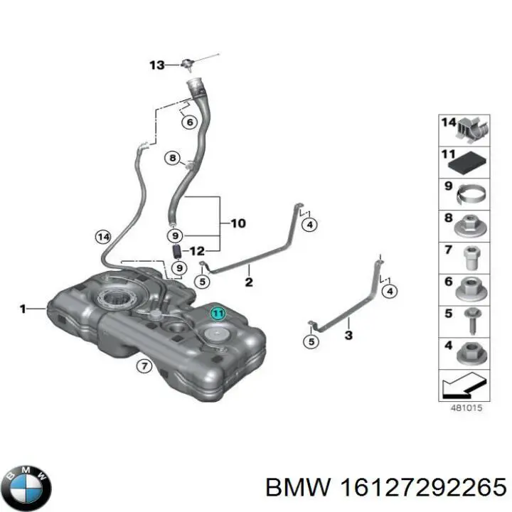 Compre 16127292265 BMW 