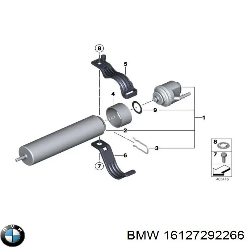 Braçadeira do silenciador traseira BMW 16127292266 preço, a partir de 20,47 USD