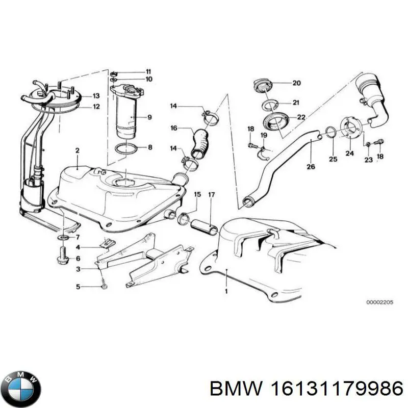 Compre 16131179986 BMW 