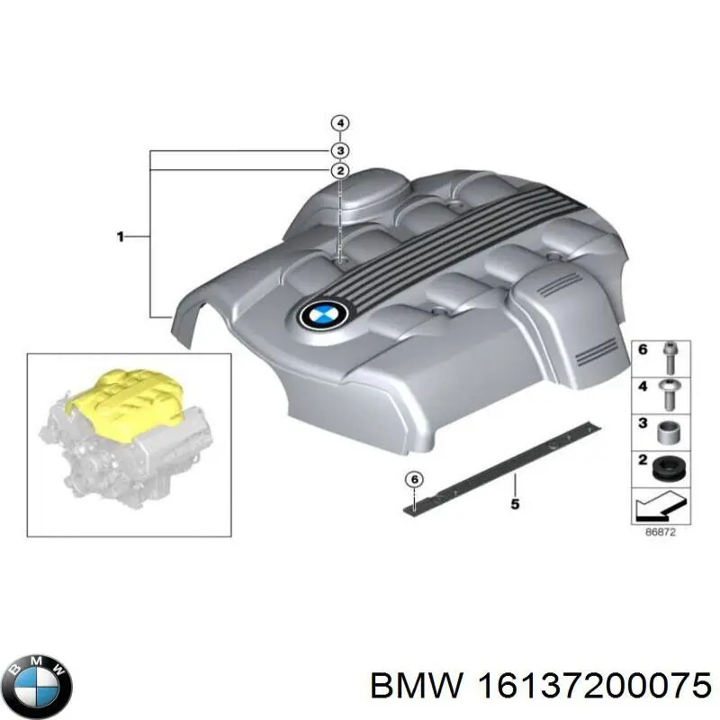Compre 16137200075 BMW Filtro de combustível