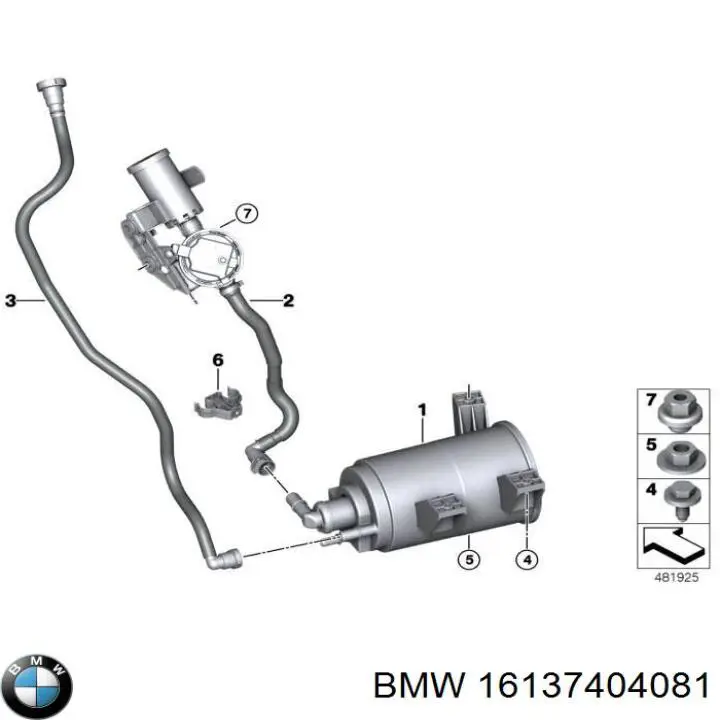 Bomba de diagnóstico de fuga no tanque BMW 16137404081 preço, a partir de 115,92 USD