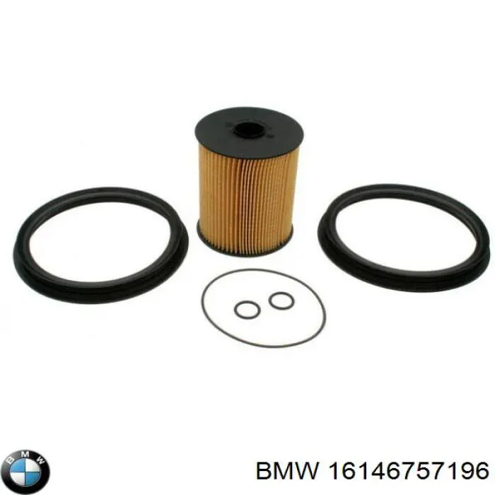 Filtro de combustível BMW 16146757196 preço, a partir de 32,91 USD