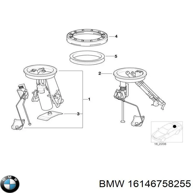 Sensor do nível de combustível no tanque Continental/Siemens E22025186Z preço, a partir de 119,39 USD