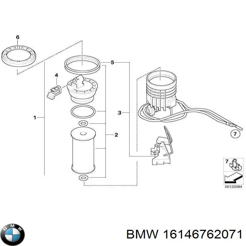 Sensor do nível de combustível no tanque BMW 16146756186 preço, a partir de 334,78 USD