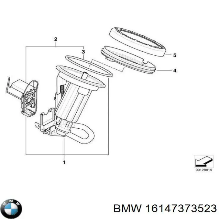 Módulo de bomba de combustível com sensor do nível de combustível BMW 16147373523 preço, a partir de 22,27 USD
