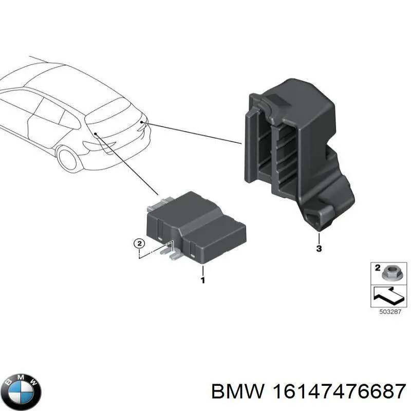 Módulo de direção (Centralina eletrônica) da bomba de combustível BMW 7476687 preço, a partir de 122,21 USD