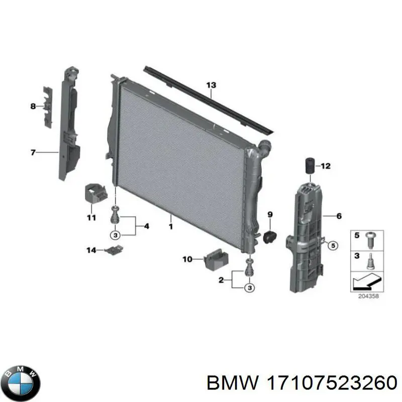  BMW 17107523260 preço, a partir de 130,46 USD