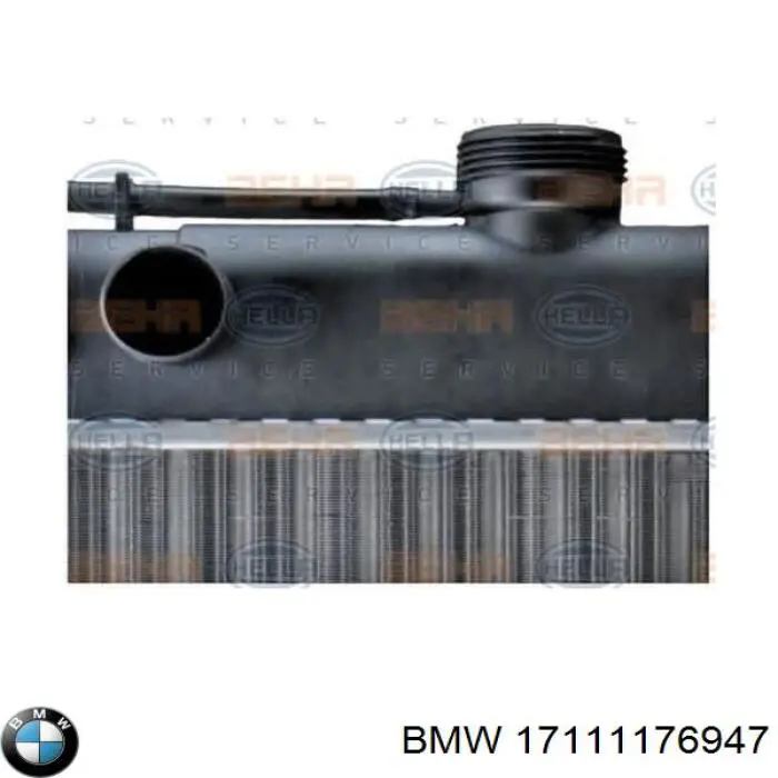 Compre 17111176947 BMW Radiador de esfriamento de motor