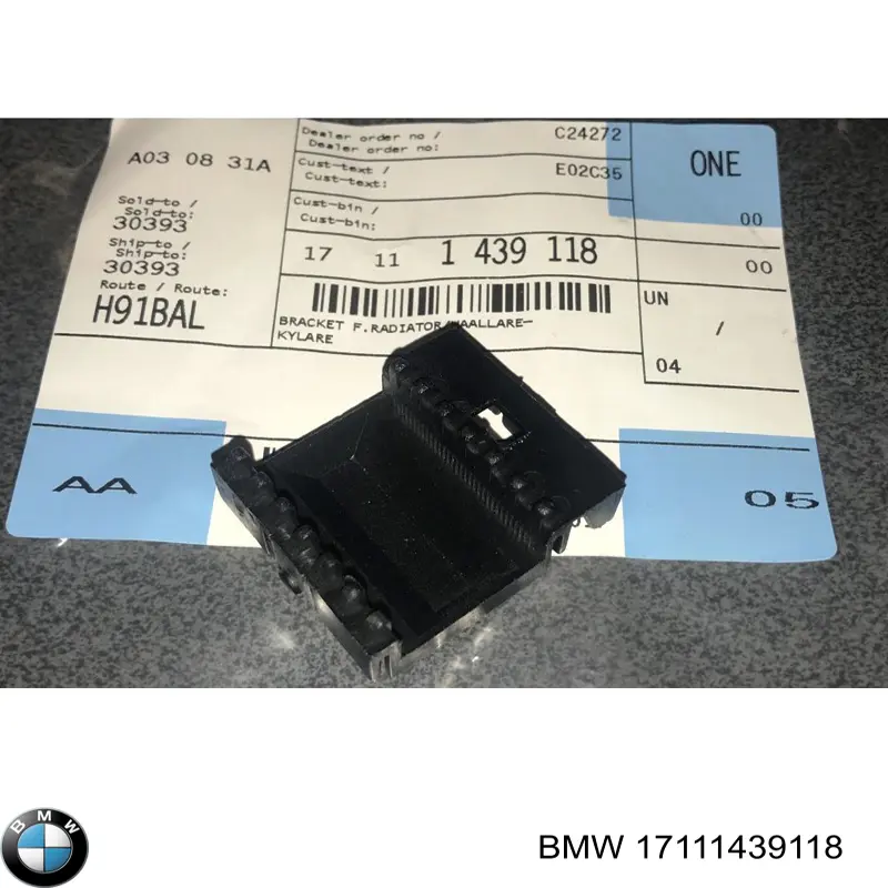 Compre 17111439118 BMW Consola do radiador superior