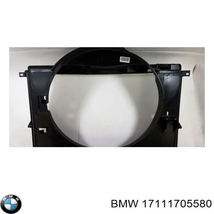 17111705580 BMW Difusor do radiador de esfriamento