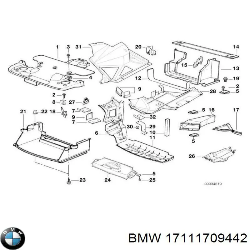 Compre 17111709442 BMW 