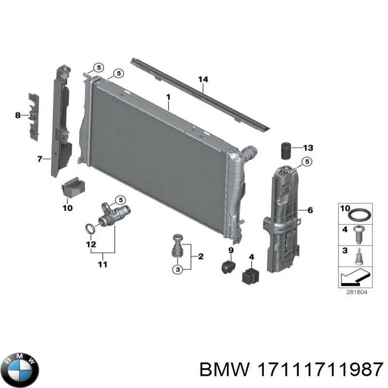 Compre 17111711987 BMW Vedante de tampa do gargalho de enchimento de óleo