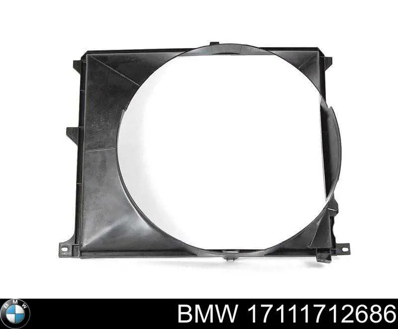 Difusor do radiador de esfriamento BMW 17111712686 preço, a partir de 37,44 USD