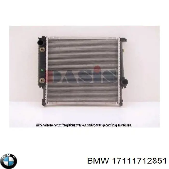 Compre 17111712851 BMW Radiador de esfriamento de motor