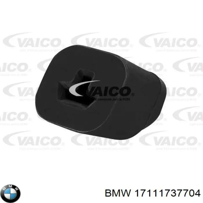 17111737704 BMW Consola (coxim de fixação) inferior do radiador