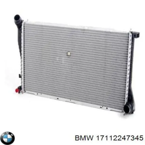 17112247345 BMW Radiador de esfriamento de motor