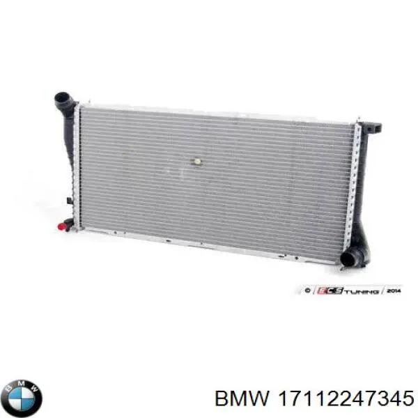 Radiador de esfriamento de motor BMW 17112247345 preço, a partir de 172,14 USD