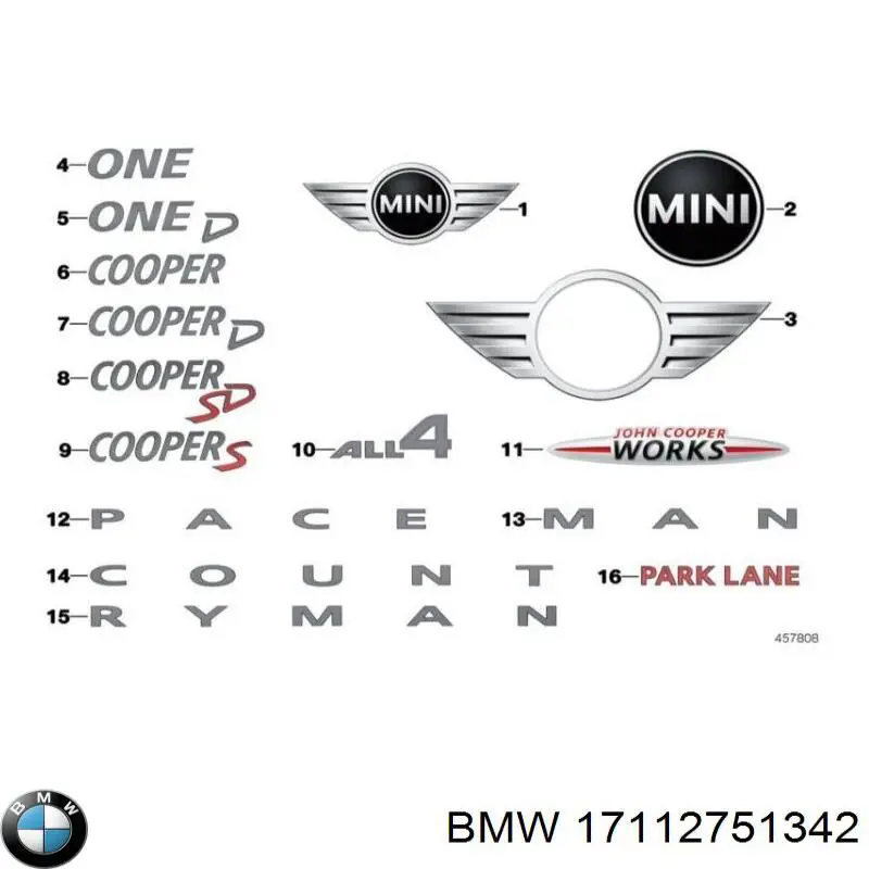  BMW 17112751342 preço, a partir de 31,04 USD