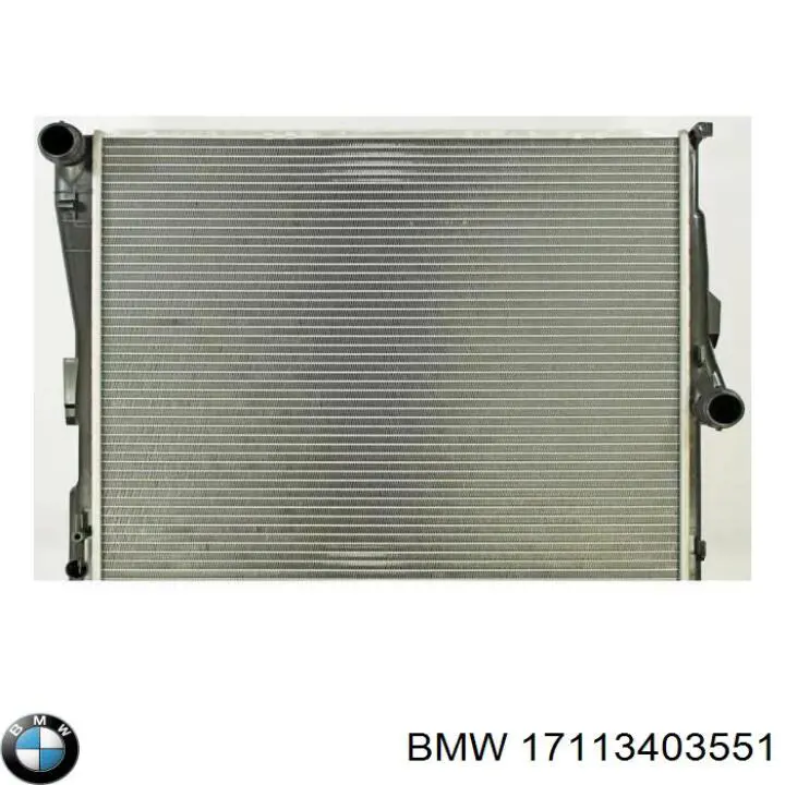 Radiador de esfriamento de motor BMW 17113403551 preço, a partir de 105,56 USD