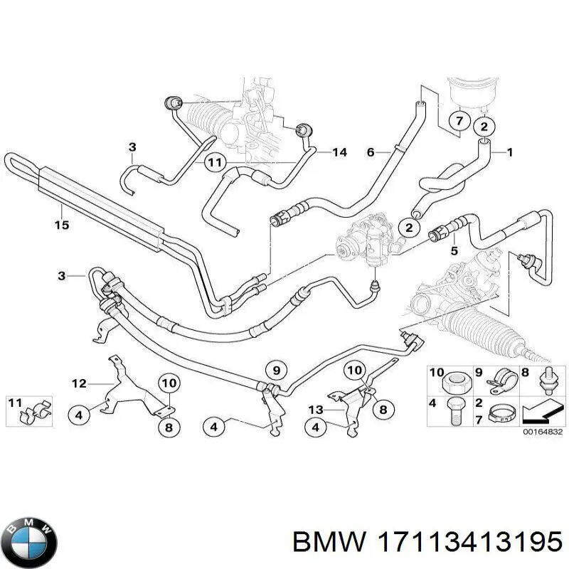 Radiador da Direção hidrâulica assistida BMW 17113413195 preço, a partir de 62,99 USD