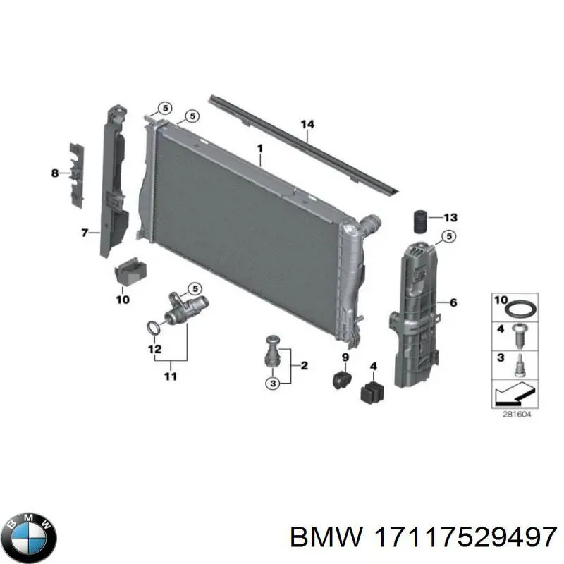 17117529497 BMW 