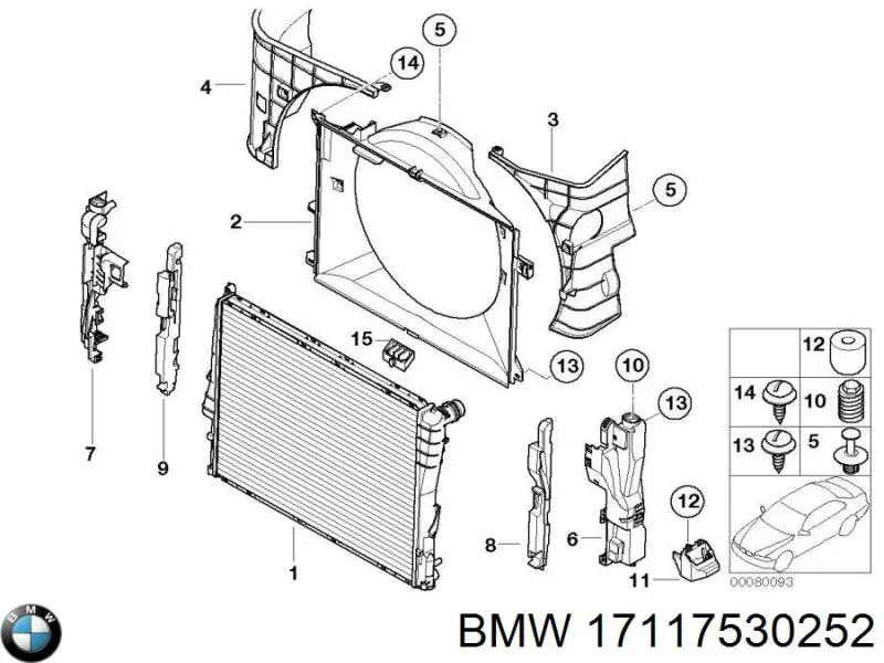 Vedante de tubo coletor de admissão BMW 17117530252 preço, a partir de 32,27 USD