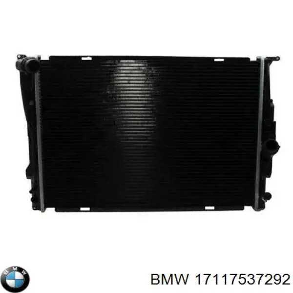 Radiador de esfriamento de motor 17117537292 BMW