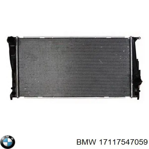 Radiador de esfriamento de motor 17117547059 BMW