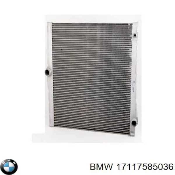 Radiador de esfriamento de motor BMW 17117585036 preço, a partir de 234,39 USD