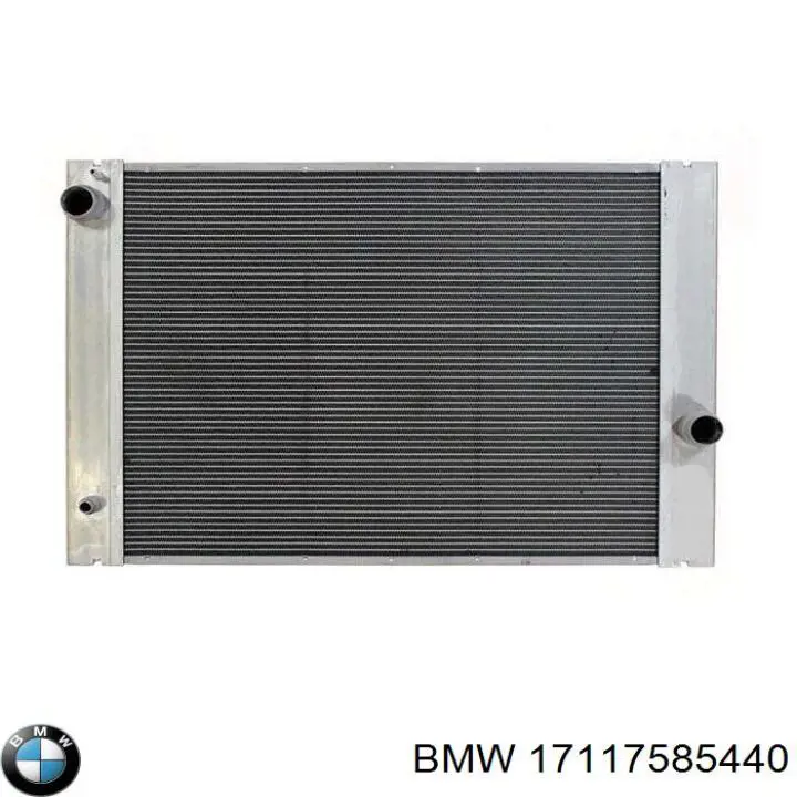 17117585440 BMW Radiador de esfriamento de motor