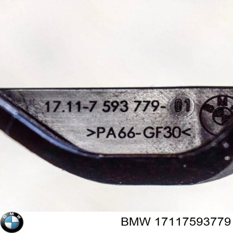 17117593779 BMW Consola (coxim de fixação) inferior do radiador