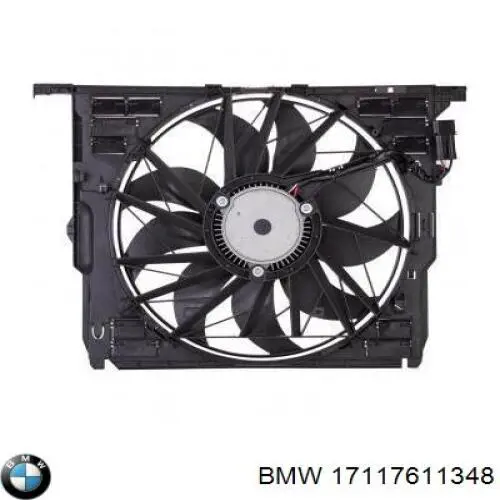 Difusor do radiador de esfriamento BMW 17117611348 preço, a partir de 321,76 USD