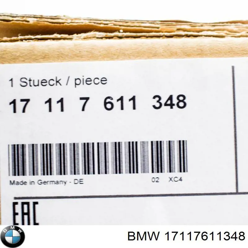 17117611348 BMW Difusor do radiador de esfriamento