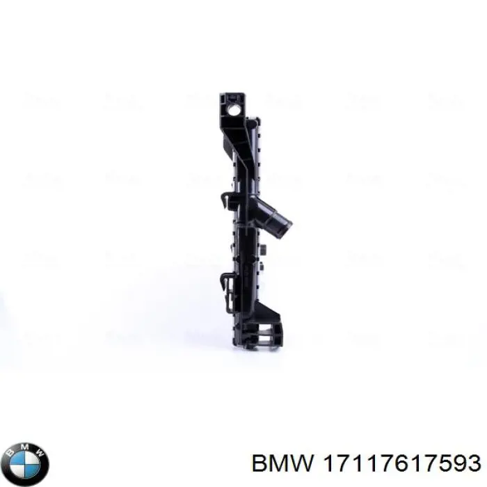Radiador de esfriamento de motor 17117617593 BMW