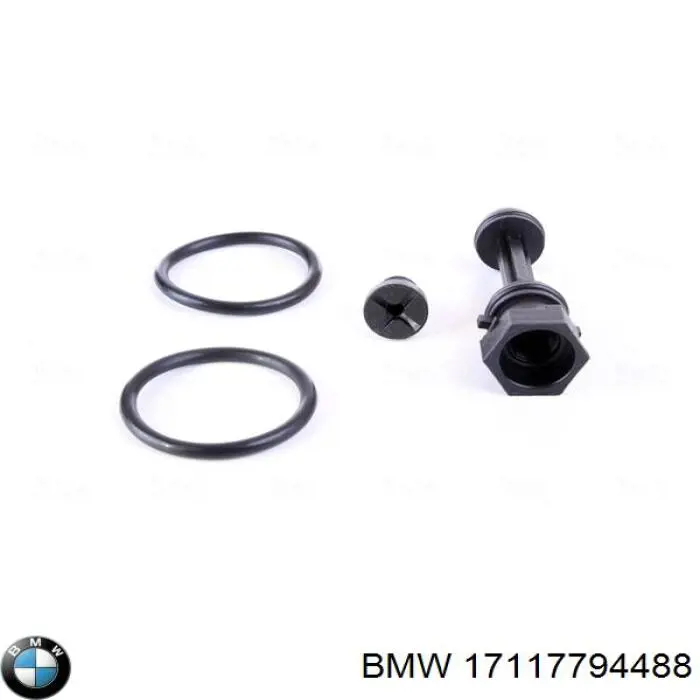 Compre 17117794488 BMW Radiador de esfriamento de motor