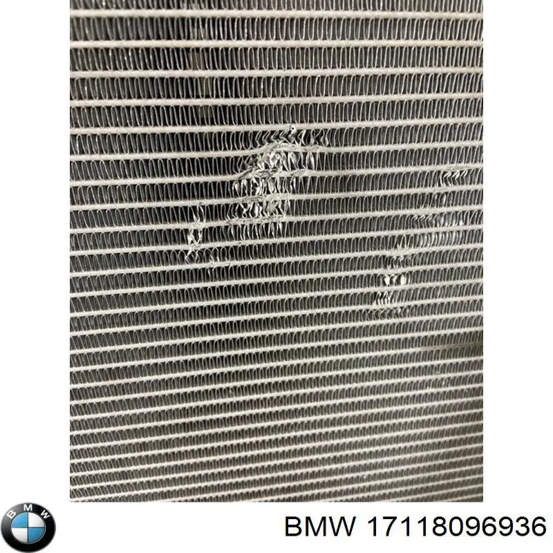 17118096936 BMW Radiador de esfriamento de motor