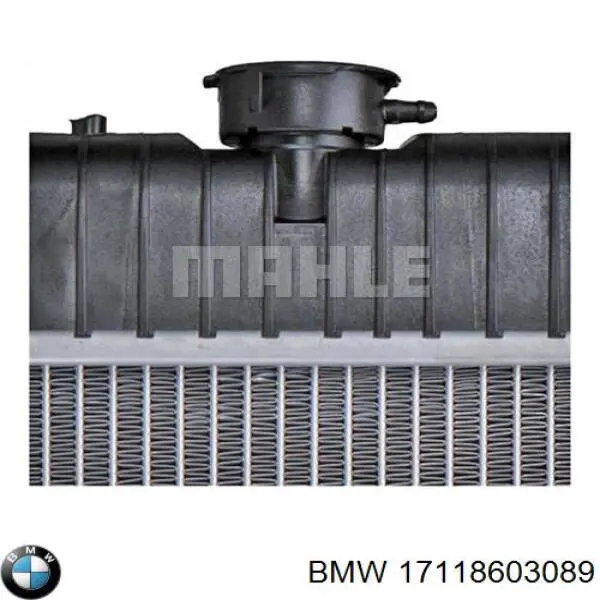 Compre 17118603089 BMW Radiador de esfriamento de motor