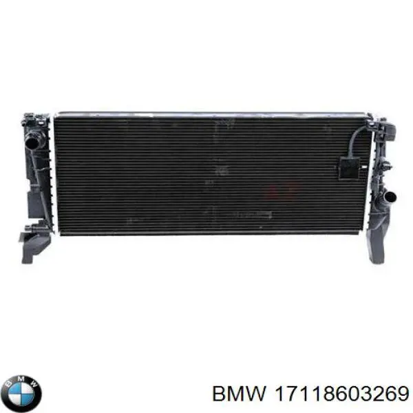 17118603269 BMW Radiador de esfriamento de motor