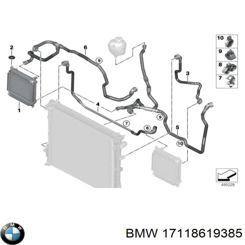  BMW 17118619385 preço, a partir de 9,14 USD