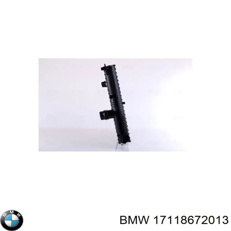 17118672013 BMW Radiador de esfriamento de motor