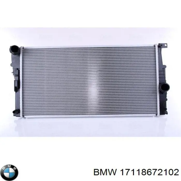 Radiador de esfriamento de motor BMW 17118672102 preço, a partir de 120,34 USD