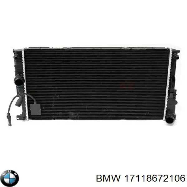 17118672106 BMW Radiador de esfriamento de motor