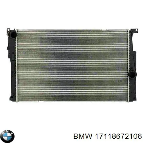Radiador de esfriamento de motor BMW 17118672106 preço, a partir de 137,67 USD