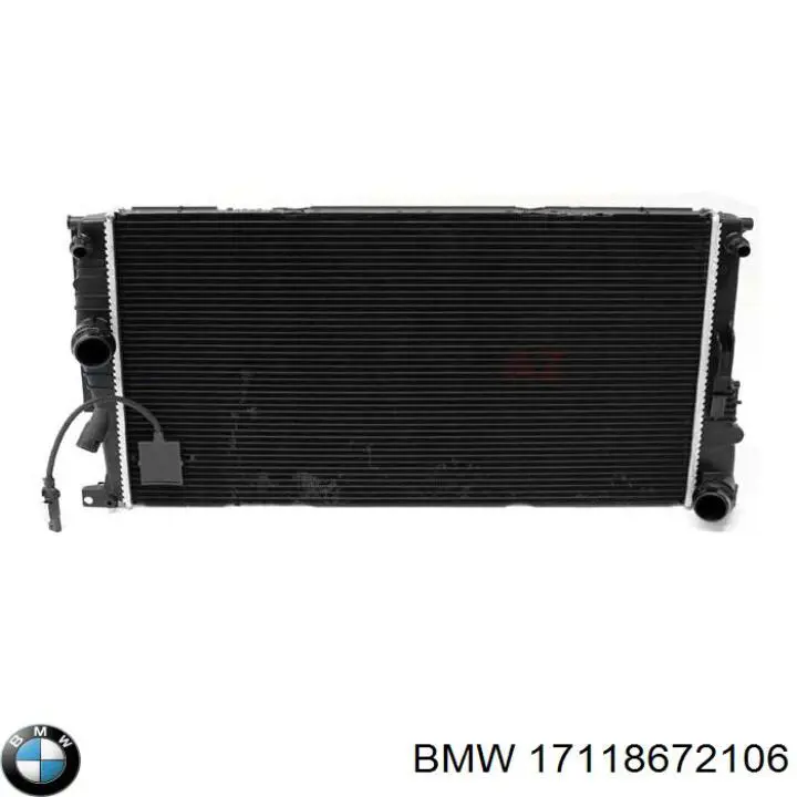 Radiador de esfriamento de motor 30121490 AND