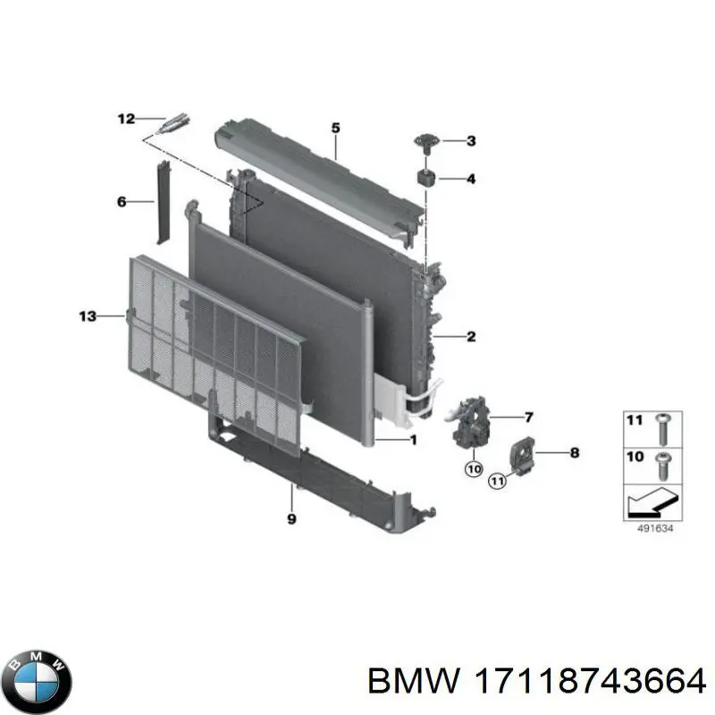 Compre 550220 NRF Radiador de esfriamento de motor