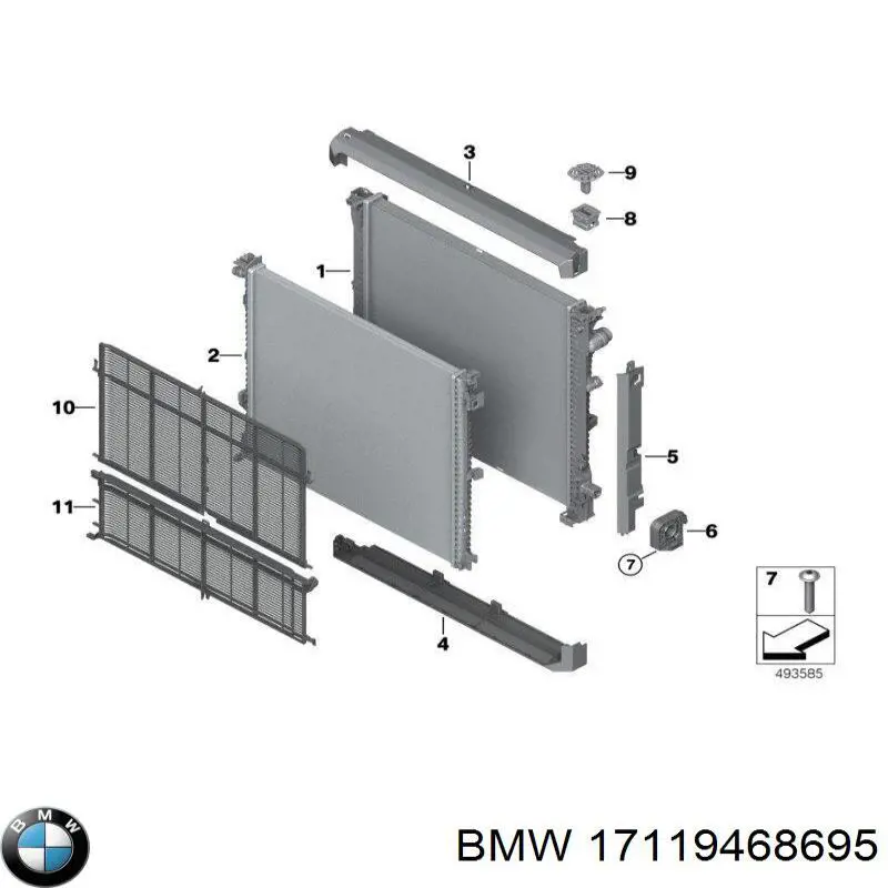 Radiador de esfriamento de motor adicional Polcar 20X4082 preço, a partir de 199,62 USD