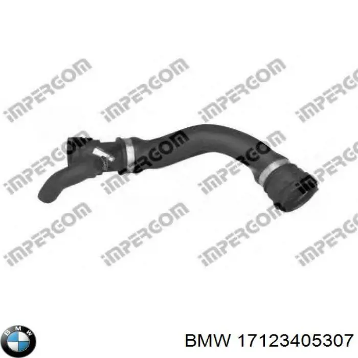 Compre 17123405307 BMW Mangueira (cano derivado) inferior do radiador de esfriamento
