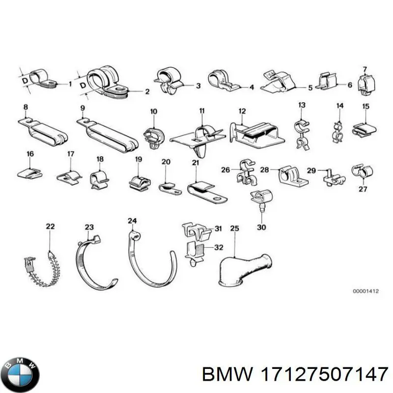  BMW 17127507147 preço, a partir de 175,91 USD